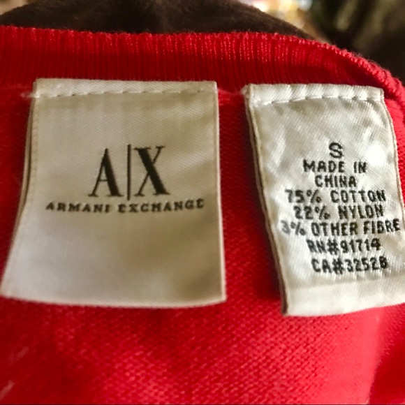 ARMANI EXCHANGE Crystal holiday halter sweater - Picture 4 of 4